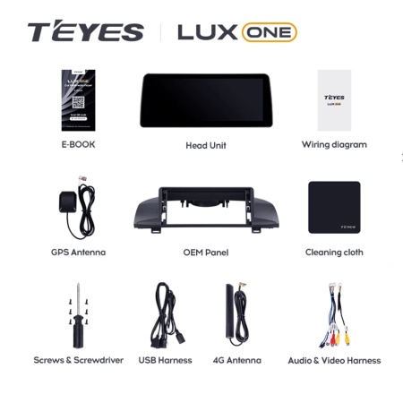 Navigatie Auto Teyes Lux One 360° Honda Accord 10 2018-2022 6+128GB 12.3" IPS Octa-core 2Ghz, Android 4G Bluetooth 5.1 DSP - Img 10