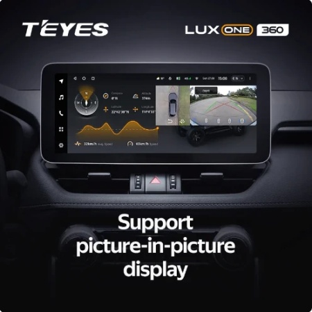 Navigatie Auto Teyes Lux One 360° Lexus Lexus ES ES200 ES250 ES300h ES350 XV60 VI 6 2012-2018 6+128GB 12.3" IPS Octa-core 2Ghz, Android 4G Bluetooth 5.1 DSP - Img 4