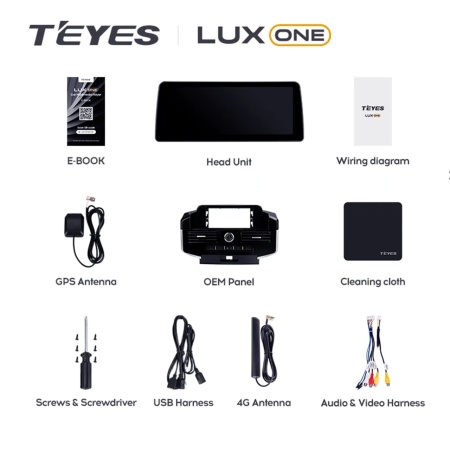 Navigatie Auto Teyes Lux One 360° Toyota Land Cruiser 11 J200 2007-2015 II 6+128GB 12.3" IPS Octa-core 2Ghz, Android 4G Bluetooth 5.1 DSP - Img 11