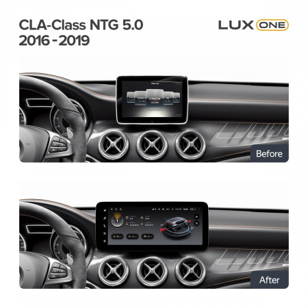 Navigatie auto Teyes Lux One Mercedes-Benz CLA C117 2016-2019 NTG 5.0 6+128GB 12.3 IPS Octa-Core 2.0 GHz Android 4G DSP Bluetooth 5.1 - Img 2