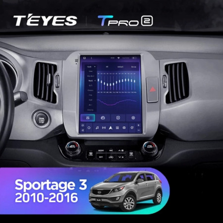 Navigatie Auto Teyes Tip Tesla TPRO 2 Kia Sportage 3 2010-2016 4+64GB 9.7" QLED Octa-core 1.8Ghz, Android 4G Bluetooth 5.1 DSP - Img 4
