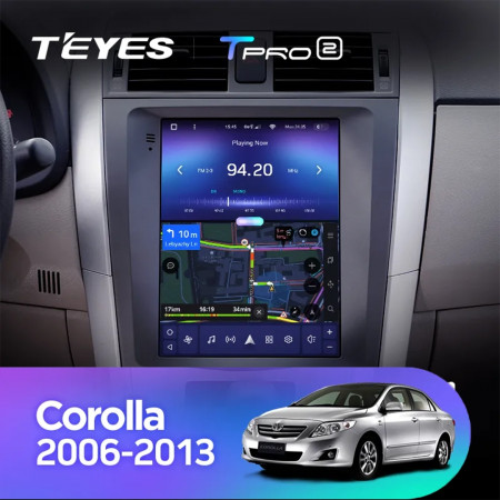 Navigatie Auto Teyes Tip Tesla TPRO 2 Toyota Corolla 10 2006-2013 4+64GB 9.7" QLED Octa-core 1.8Ghz, Android 4G Bluetooth 5.1 DSP - Img 5