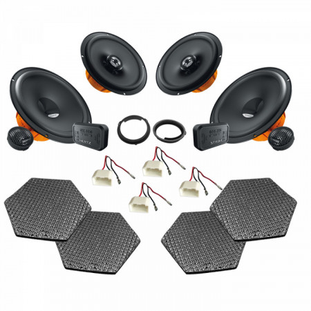 Pachet difuzoare auto Hertz Dieci dedicat Ford Ranger (T6) (2011 - 2022) - Img 2