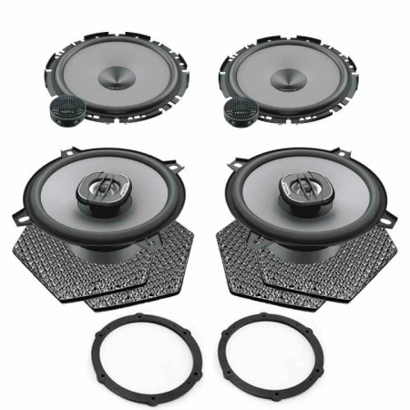 Pachet difuzoare auto Hertz Uno dedicat Citroen C3 2009-2016, RMS 70W