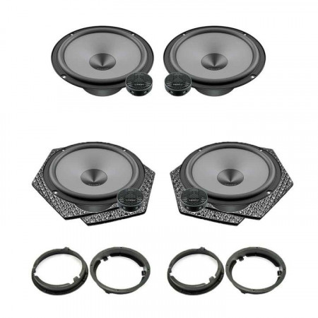 Pachet difuzoare auto Hertz Uno dedicat Mitsubishi L200 2006-2015, RMS 75W - Img 2