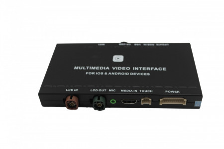 WIRELESS CARPLAY, ANDROID AUTO PENTRU AUDI A4 A5 A6 A7 A8 Q5 Q7 CU SISTEM MMI 3G+ SI RMC, CU MIRROR LINK SI INTRARE CAMERA FATA-SPATE - Img 3