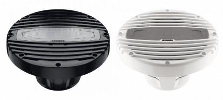 Difuzoare Marine Hertz HMX 8 / W / C, Alb / Negru, set coaxial 2 căi, 200mm, 100W RMS - Img 2