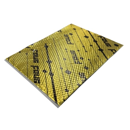 FOUR Connect SOLO-BaseMat, Insonorizant Auto Vibroabsorbant 4.5 mm, 500 x 370 mm, 8 Foi, 1.48 m2 - Img 2