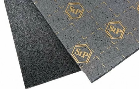Insonorizant auto Premium STP Biplast 10mm, 375x500mm, Foaie