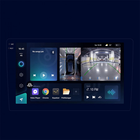 Navigatie Auto Teyes CC3 2K 360° Nissan Qashqai 2 J11 2013-2017 6+128GB 10.36" QLED Octa-core 2Ghz, Android 4G Bluetooth 5.1 DSP - Img 4