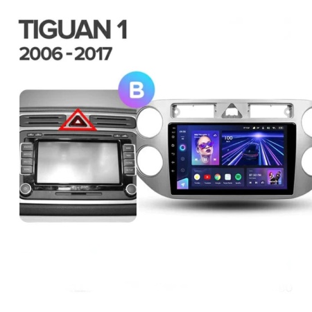Navigatie Auto Teyes CC3 2K 360° Volkswagen Tiguan 1 2006-2016 6+128GB 9.5" QLED Octa-core 2Ghz, Android 4G Bluetooth 5.1 DSP - Img 8
