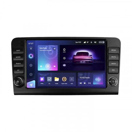 Navigatie Auto Teyes CC3 2K Mercedes-Benz ML W164 2006-2011 4+64GB 9.5" QLED Octa-core 2Ghz Android 4G Bluetooth 5.1 DSP