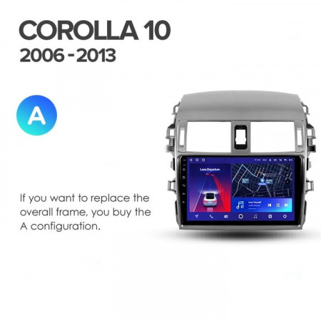 Navigatie Auto Teyes CC3 2K Toyota Corolla 10 2006-2013 4+32GB 9.5&quot; QLED Octa-core 2Ghz Android 4G Bluetooth 5.1 DSP - Img 8