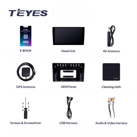 Navigatie Auto Teyes CC3 360° Nissan Murano 2003-2007 6+128GB 9" QLED Octa-core 1.8Ghz, Android 4G Bluetooth 5.1 DSP - Img 8