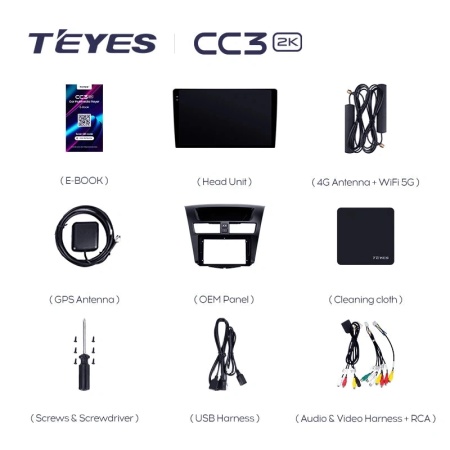Navigatie Auto Teyes CC3 Mazda BT-50 2011-2020 4+64GB 9" QLED Octa-core 1.8Ghz, Android 4G Bluetooth 5.1 DSP - Img 8