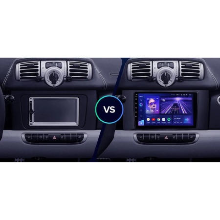 Navigatie Auto Teyes CC3L Smart Fortwo 2007-2014 4+32GB 9" IPS Octa-core 1.6Ghz, Android 4G Bluetooth 5.1 DSP - Img 3