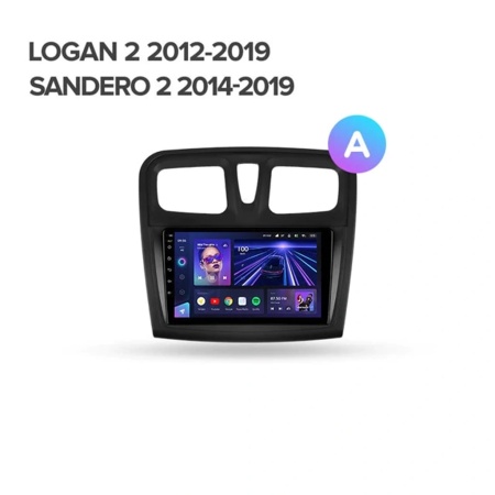 Navigatie Auto Teyes CC4L Dacia Logan 2 2016-2020 6+64GB 9" QLED Qualcomm 2Ghz, Android 4G Bluetooth 5.1 DSP - Img 2