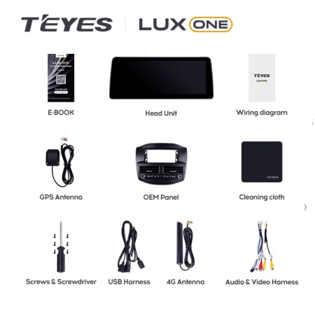 Navigatie Auto Teyes Lux One 360° Ford Focus 3 2010-2018 6+128GB 12.3" IPS Octa-core 2Ghz, Android 4G Bluetooth 5.1 DSP - Img 8