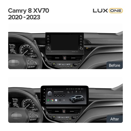 Navigatie Auto Teyes Lux One 360° Toyota Camry 8 2020-2023 6+128GB 12.3" IPS Octa-core 2Ghz, Android 4G Bluetooth 5.1 DSP - Img 2