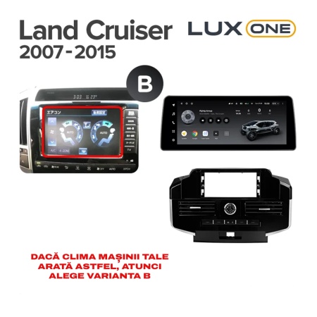 Navigatie Auto Teyes Lux One 360° Toyota Land Cruiser 11 J200 2007-2015 II 6+128GB 12.3" IPS Octa-core 2Ghz, Android 4G Bluetooth 5.1 DSP - Img 8
