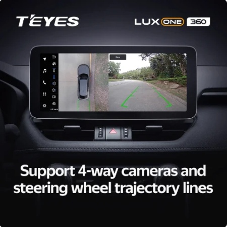 Navigatie Auto Teyes Lux One 360° Volkswagen Jetta 6 2011-2018 6+128GB 12.3" IPS Octa-core 2Ghz, Android 4G Bluetooth 5.1 DSP - Img 4