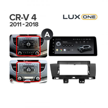 Navigatie Auto Teyes Lux One Honda CR-V 4 2011-2016 4+32GB 12.3" IPS Octa-core 2Ghz, Android 4G Bluetooth 5.1 DSP - Img 6