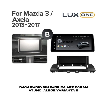 Navigatie Auto Teyes Lux One Mazda 3 III 2014-2018 4+32GB 12.3" IPS Octa-core 2Ghz, Android 4G Bluetooth 5.1 DSP - Img 7