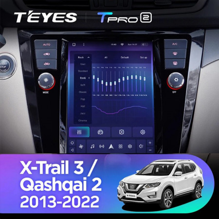 Navigatie Auto Teyes Tip Tesla TPRO 2 Nissan X Trail 3 T32 2013-2017 3+32GB 9.7" QLED Octa-core 1.8Ghz, Android 4G Bluetooth 5.1 DSP - Img 4