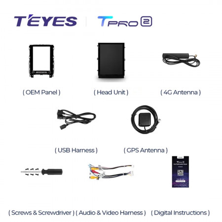 Navigatie Auto Teyes Tip Tesla TPRO 2 Renault Megane 4 2016-2022 4+64GB 9.7" QLED Octa-core 1.8Ghz, Android 4G Bluetooth 5.1 DSP - Img 6