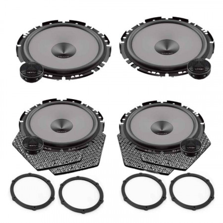 Pachet difuzoare auto Hertz Uno dedicat Citroen C5 2000-2008, RMS 70W - Img 2