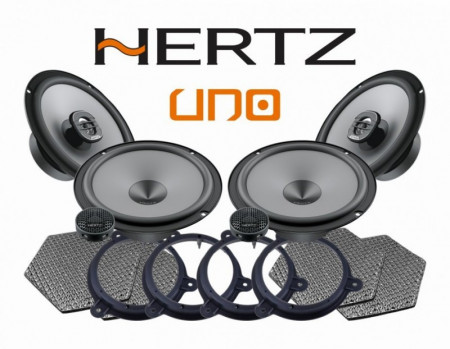 Pachet difuzoare auto Hertz Uno dedicat Nissan Qashqai, X-Trail (2013- 2020)