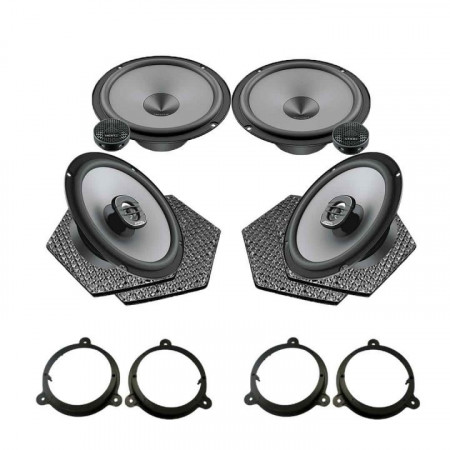 Pachet difuzoare auto Hertz Uno dedicat Renault Koleos 2016-, RMS 75W - Img 2