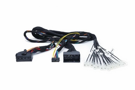 Pachet sistem audio Plug&amp;Play For-X dedicat BMW Hifi XQ-45C XQ-452BMW + Amplificator Zapco HB 410 ADSP + Conectica dedicata - Img 7