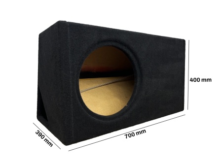 Pachet Subwoofer auto Deaf Bonce ML 12R D2 500W RMS + Incinta custom, 300 mm, 50L - Img 3