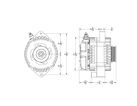 Alternator, de înaltă putere, 170 A - Img 2