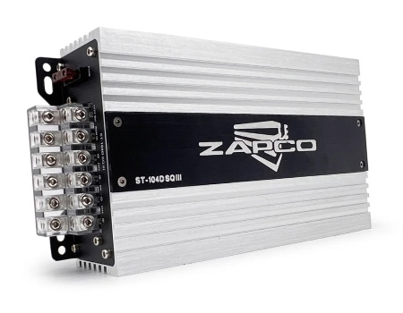 Amplificator Auto Zapco ST-104D SQ III, 4 canale, 400W