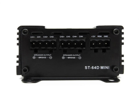 Amplificator Auto Zapco ST-64D SQ MINI, 4 canale, 200W - Img 2