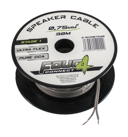 Cablu boxe Four Connect, 4-SCM07530, Stage 1, 30 M, 0.75 MM2, OFCA