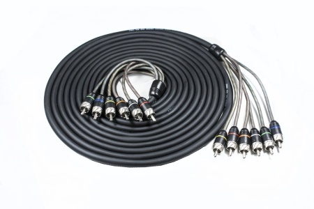 Cablu RCA Four Connect, 4-800355, Stage 2, 5.5 METRI, 6 canale