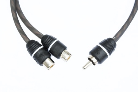 Cablu RCA Y-Splitter FOUR Connect 4-800158 STAGE1, 1M-2F, OOFC, Twisted Pair, 0.3 M - Img 3