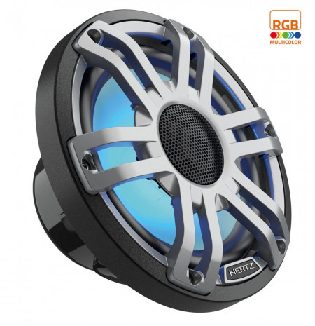 Difuzoare Marine Hertz HMX 6.5 S-LD/ SW / G, Alb / Negru, set coaxial 2 cai, 165mm, 75W RMS - Img 4