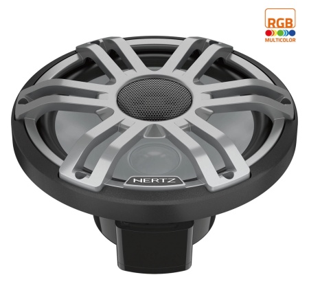 Difuzoare Marine Hertz HMX 8 S-LD SW / G, Alb / Negru, set coaxial 2 c?i 200MM, 100W RMS - Img 3