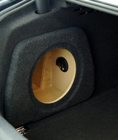 Incinta inchisa subwoofer dedicat Audi A4 B8 Sedan, 250 mm, 15L - Img 4