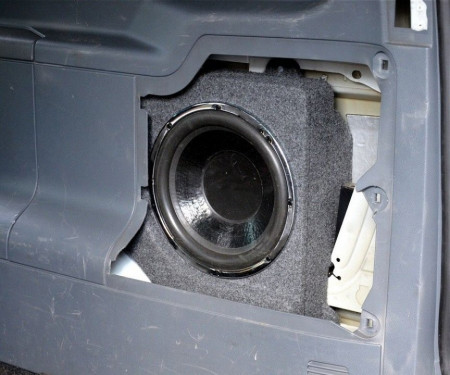 Incinta inchisa subwoofer dedicat Mercedes Viano W639 long, 300 mm, 25L - Img 6