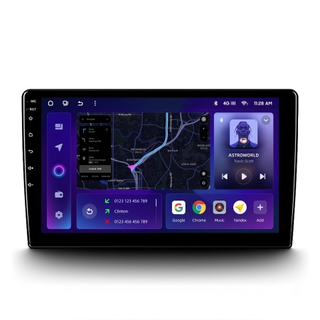Navigatie Auto MOSS M3 BMW Seria 5 F11 2010-2016 4+32GB 9" QLED Octa-core 2Ghz, Android 4G Bluetooth 5.1 DSP - Img 3