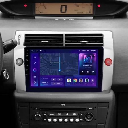 Navigatie Auto MOSS M3 Citroen C4 2004-2014 4+32GB 9" QLED Octa-core 2Ghz, Android 4G Bluetooth 5.1 DSP - Img 2