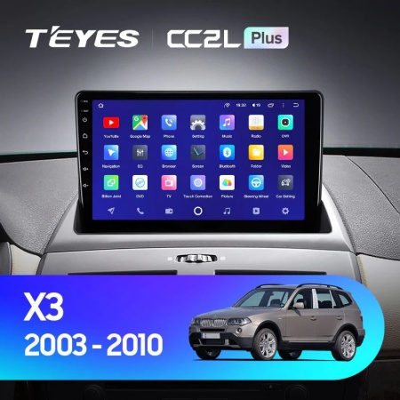 Navigatie Auto Teyes CC2 Plus Split BMW X3 E83 2003-2010 2+32GB 9" QLED Octa-core 1.8Ghz, Android 4G Bluetooth 5.1 DSP - Img 2
