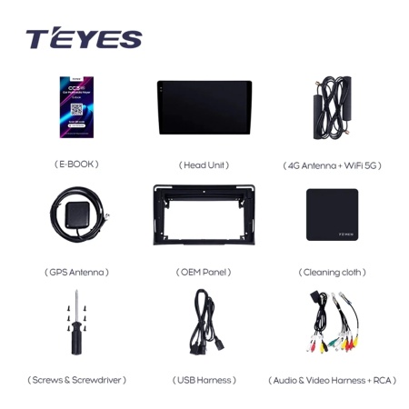 Navigatie Auto Teyes CC2 Plus Volkswagen Transporter T5 2003-2015 4+32GB 9" QLED Octa-core 1.8Ghz, Android 4G Bluetooth 5.1 DSP - Img 8