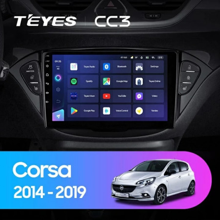 Navigatie Auto Teyes CC3 2K 360° Opel Corsa E 2014-2019 6+128GB 9.5" QLED Octa-core 2Ghz, Android 4G Bluetooth 5.1 DSP - Img 2