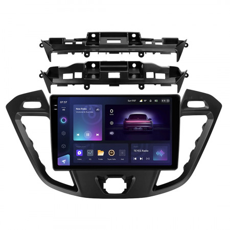 Navigatie Auto Teyes CC3 2K 360 Ford Transit Custom 2012-2023 6+128GB 9.5" QLED Octa-core 2Ghz Android 4G Bluetooth 5.1 DSP